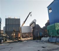 廢鋼破碎除塵器-廢鋼振動篩除塵器-廢鋼破碎線布袋除塵器